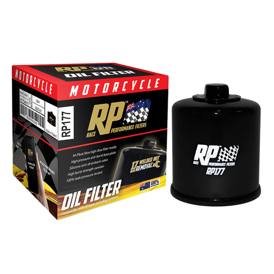 Race Performance Motorcycle Oil Filter RP177