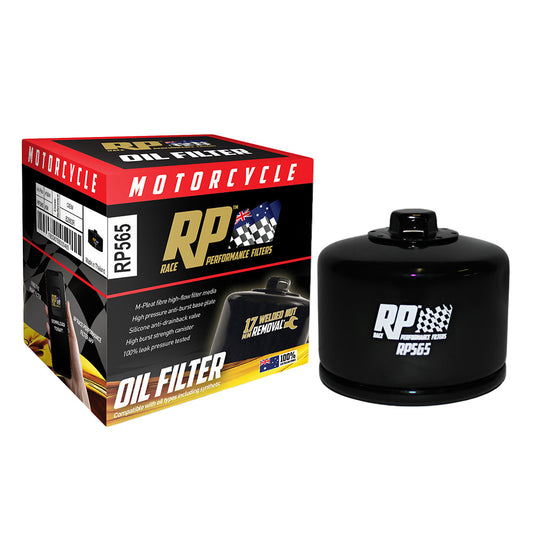 Race Performance Motorcycle Oil Filter RP565