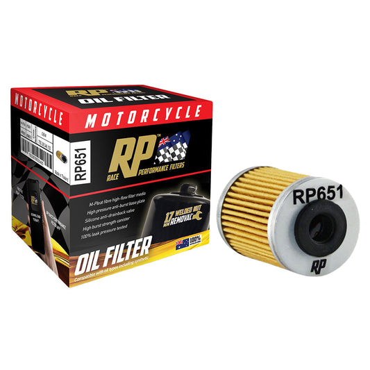 Race Performance Oil Filter - RP651