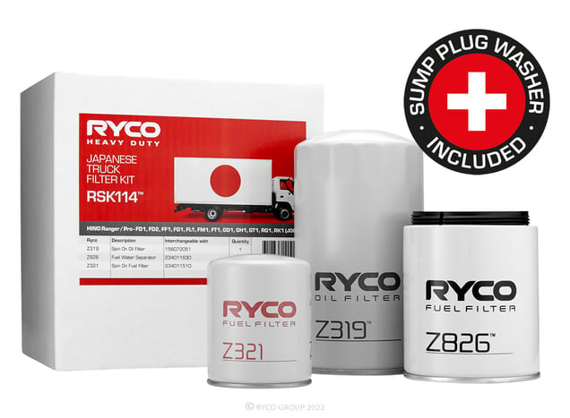 Ryco Service Kit to suit Hino Ranger Ranger Pro - RSK114 - RSK114