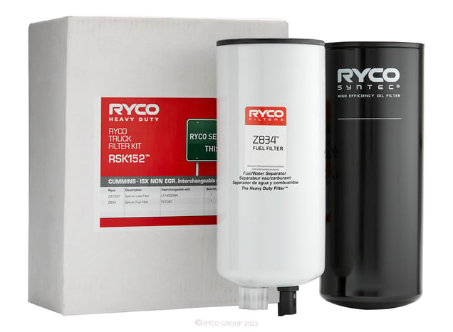 Ryco Service Kit to suit Cummins ISX Non EGR Engines - RSK152