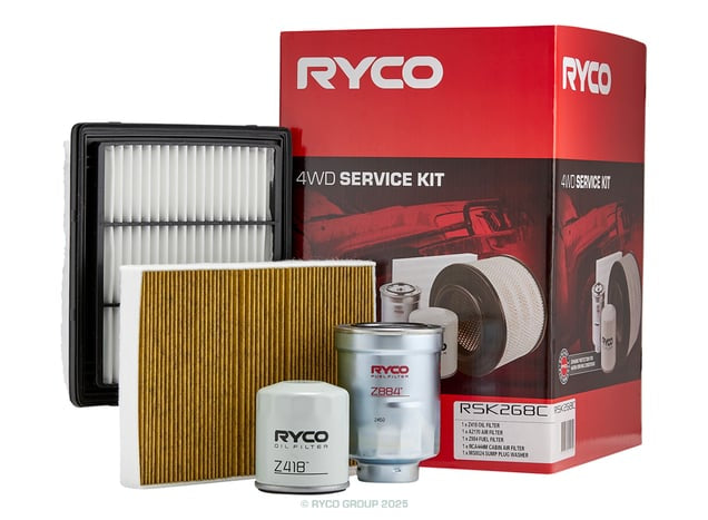 Ryco 4WD Filter Service Kit RSK268C Toyota LandCruiser Prado GDJ251R