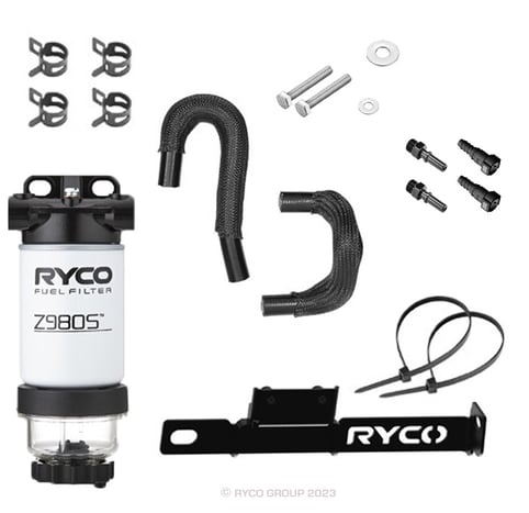 Ryco 4x4 Fuel Water Separator Upgrade Kit X115FW