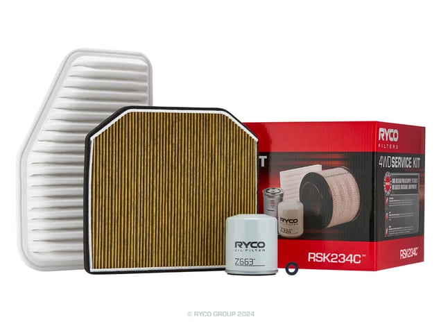 Ryco Filter Service Kit - Holden Commodore VE V8 - RSK234C