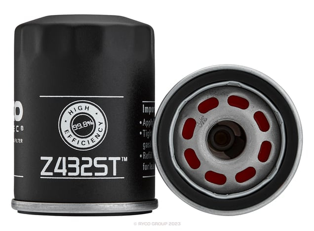 Ryco SynTec Oil Filter - Z432ST - Z432ST