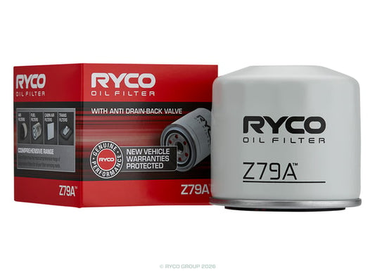 Ryco Oil Filter Z79A Ryco part Z79A automotive oil filter
