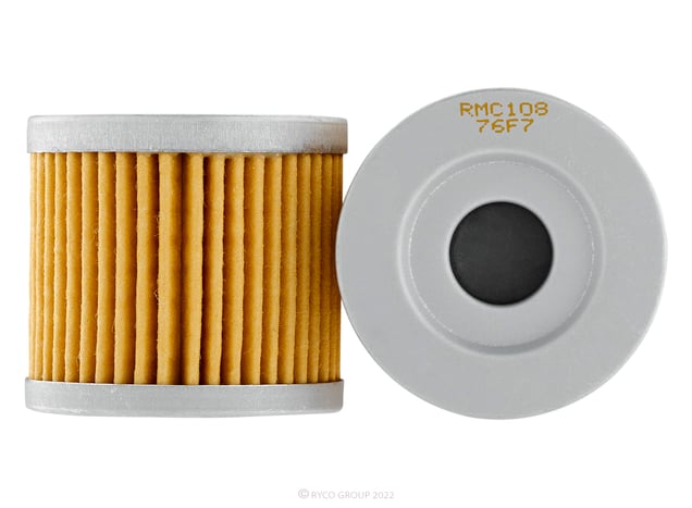 Ryco Motorcycle Oil Filter - RMC108 - RMC108