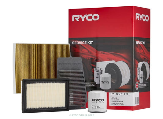 Ryco Filter Service Kit - Toyota Corolla ZWE211R RSK250C Ryco part RSK250C automotive filter service kit