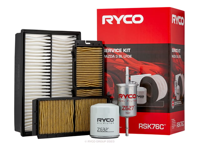 Ryco Filter Service Kit - Mazda 3 BL - RSK76C