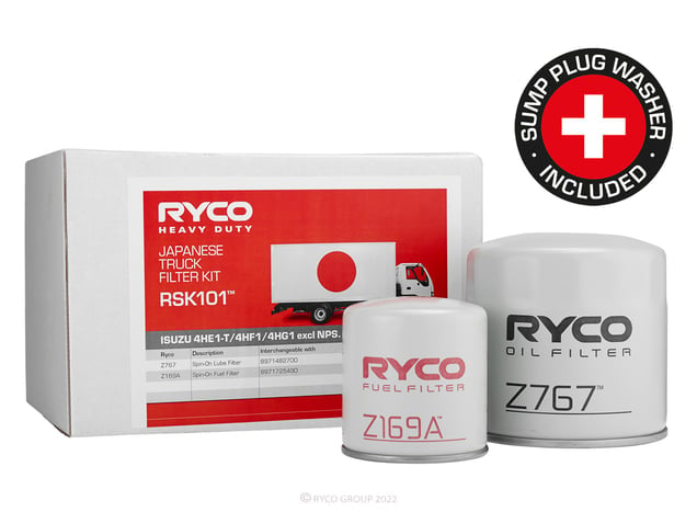 Ryco Heavy Duty Service Kit RSK101 Isuzu NKR NPR
