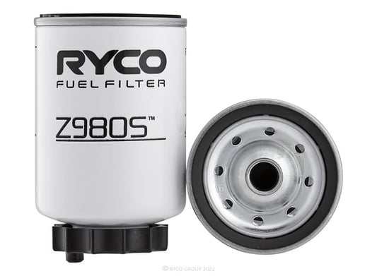 Ryco Fuel Filter Short Version - Z980S Ryco part Z980S automotive fuel filter
