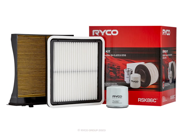 Ryco Filter Service Kit - Subaru Forester SH - RSK86C