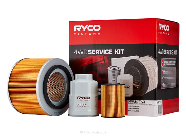 Ryco 4WD Filter Service Kit RSK24 Nissan Patrol GU ZD30D