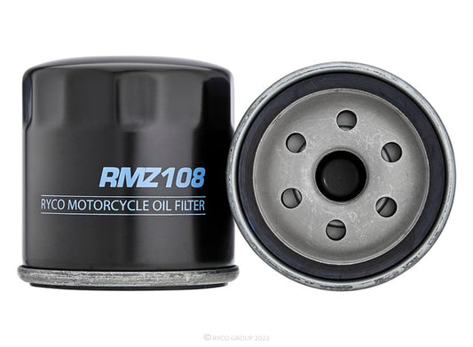 Ryco Motorcycle Oil Filter RMZ108 Ryco part RMZ108 automotive oil filter