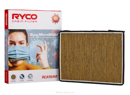 Ryco N99 MicroShield Cabin Air Filter RCA194M Ryco part RCA194M automotive cabin air filter