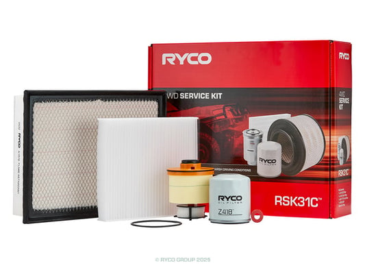 Ryco Filter Service Kit with Cabin Air Filter RSK31C Ryco part RSK31C automotive filter service kit