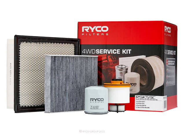 Ryco Filter Service Kit RSK59C Toyota HiAce GDH