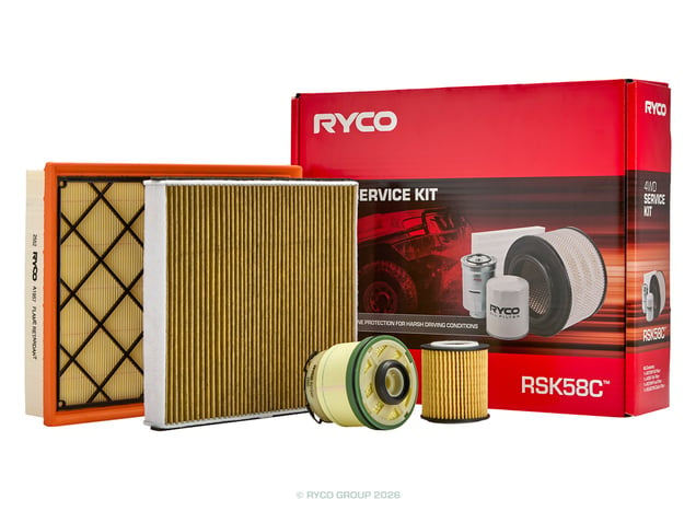 Ryco Filter Service Kit with Cabin Air Filter - RSK58C - RSK58C