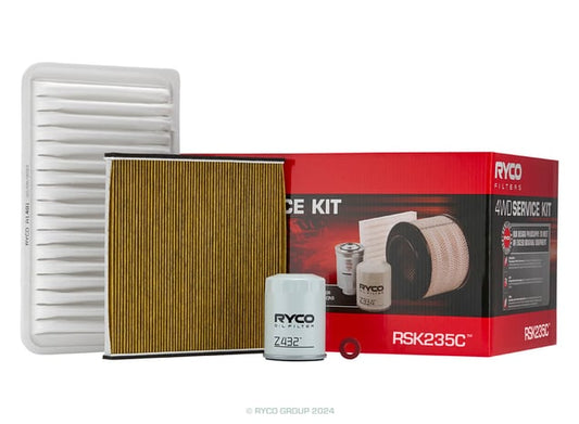 Ryco Service Kit to suit Toyota Camry ACV36R - RSK235C Ryco part RSK235C automotive filter service kit