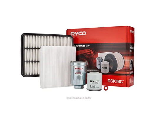 Ryco Filter Service Kit with Cabin Air Filter RSK16C Ryco part RSK16C automotive filter service kit