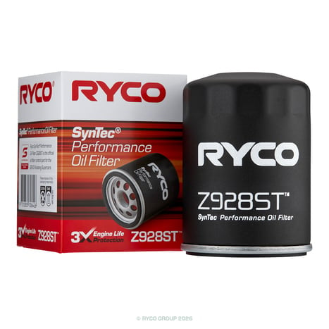 Ryco SynTec Oil Filter - Z928ST - Z928ST