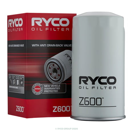 Ryco Oil Filter - Z600 - Z600