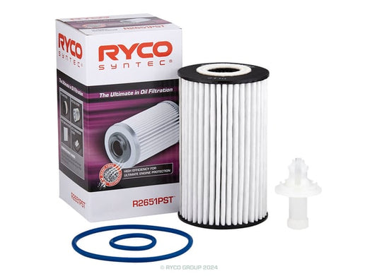 Ryco SynTec Oil Filter - R2651PST (Interchangeable with R2651P) Ryco part R2651PST automotive oil filter