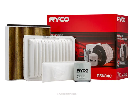 Ryco Service Kit to suit Toyota Yaris RSK84C Ryco part RSK84C automotive filter service kit