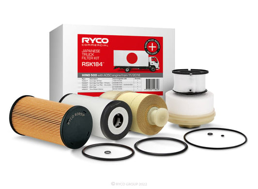 Ryco Filter Service Kit - Hino 500 RSK184 - RSK184