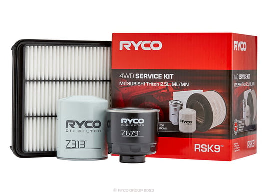 Ryco 4WD Filter Service Kit RSK9 Ryco part RSK9 automotive filter service kit