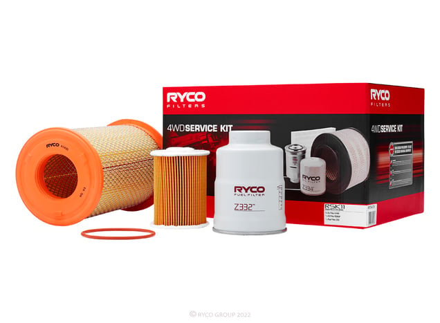 Ryco 4WD Filter Service Kit RSK11 Nissan Navara D22 ZD30