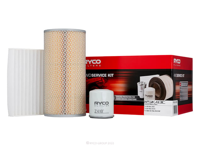 Ryco Filter Service Kit RSK43C Toyota HiAce 2TR-FE