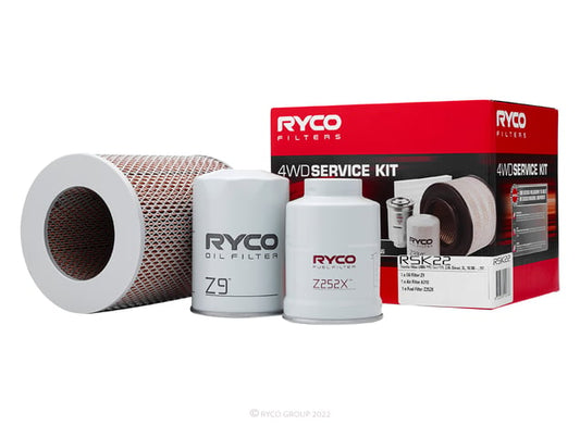 Ryco 4WD Filter Service Kit RSK22 Toyota Hilux LN86 LN106 LN107 LN111 Ryco part RSK22 automotive filter service kit