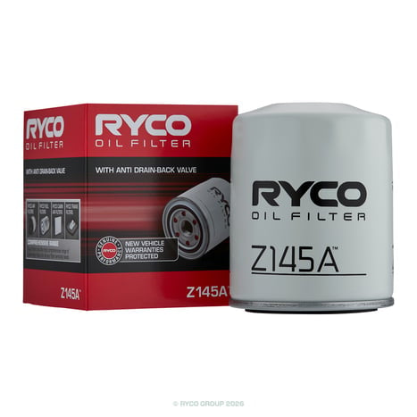 Ryco Oil Filter - Z145A - Z145A