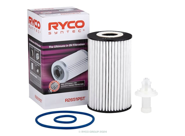 Ryco SynTec Oil Filter - R2651PST (Interchangeable with R2651P) - R2651PST