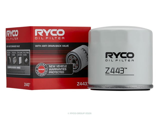 Ryco Oil Filter Z443 Ryco part Z443 automotive oil filter