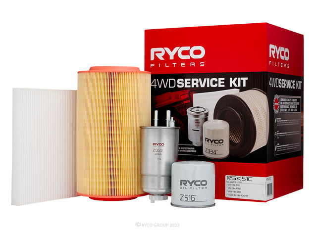 Ryco Filter Service Kit - Fiat Ducato JTD - RSK51C
