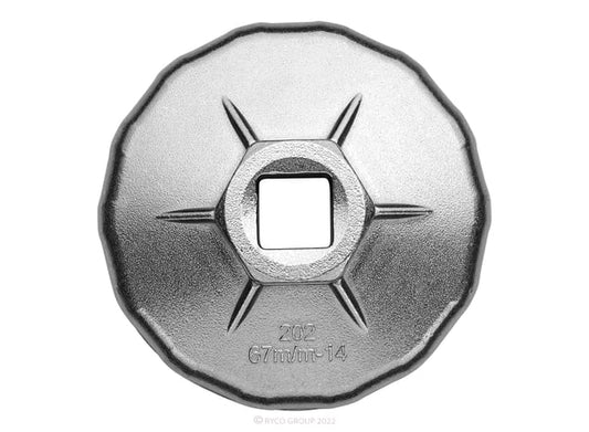 Ryco Oil Filter Cup Wrench RST202 Ryco part RST202 automotive oil filter