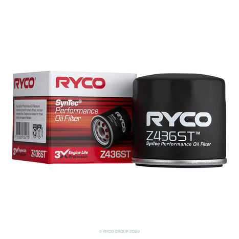 Ryco SynTec Oil Filter - Z436ST (Interchangeable with Z436) Ryco part Z436ST automotive oil filter