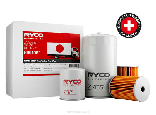 Ryco Service Kit to suit Isuzu FSR32 FTR32 - RSK106
