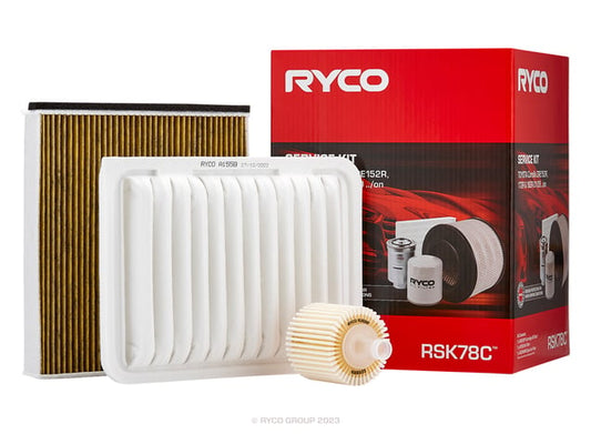 Ryco Filter Service Kit RSK78C Toyota Corolla ZRE152R Ryco part RSK78C automotive filter service kit