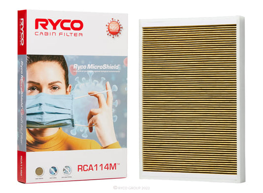 Ryco N99 MicroShield Cabin Air Filter - RCA114M Ryco part RCA114M automotive cabin air filter