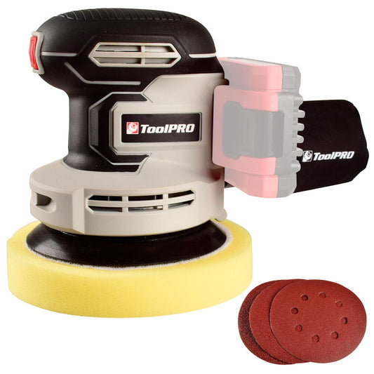 ToolPRO 18V Rotary Polisher And Sander (Skin Only)