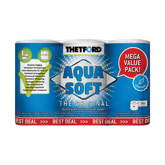Thetford Toilet Paper Dissolving 6 Pack