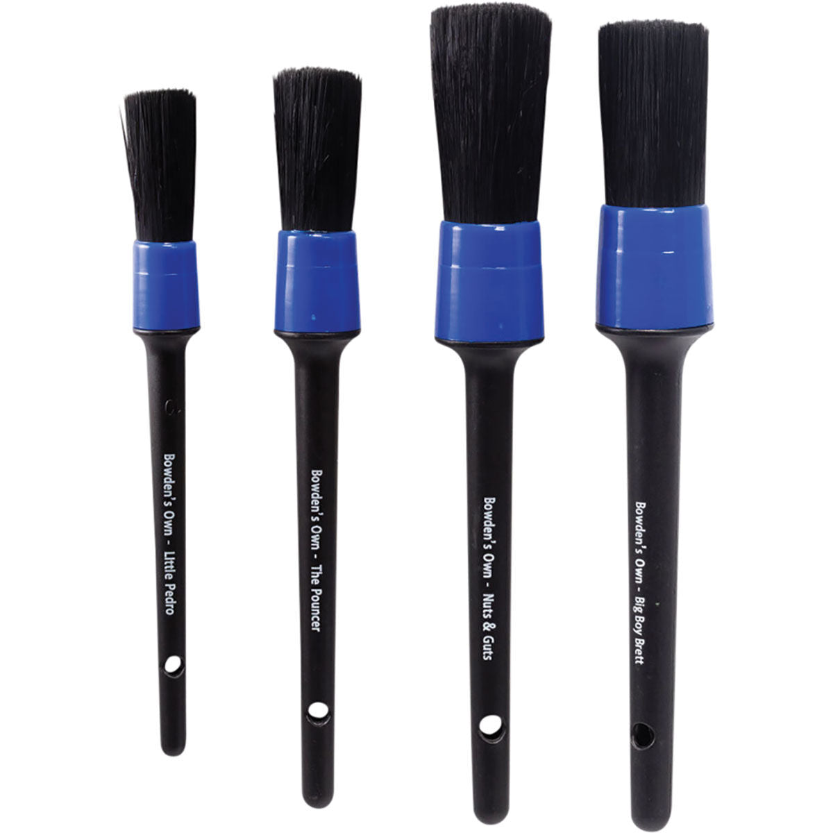 Bowden's Own The Foursome Detailing Brush Set 4 Piece
