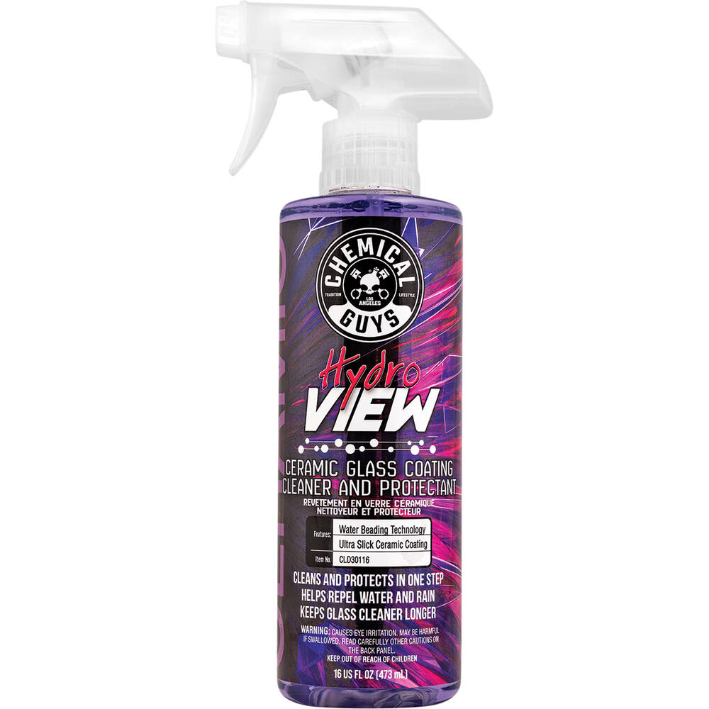 Chemical Guys HydroView Glass Cleaner & Coating 473mL