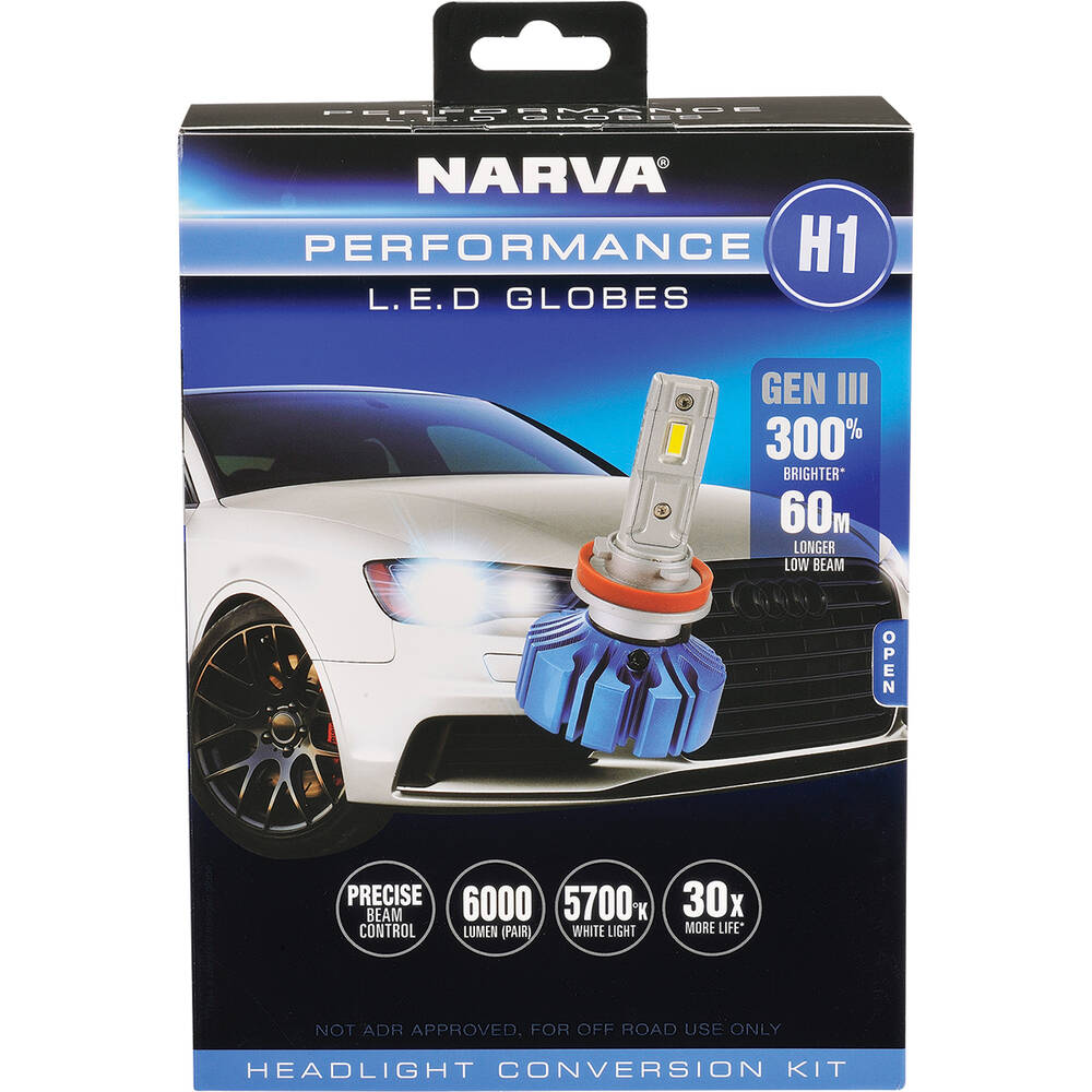 Narva H1 12/24V Gen III LED Performance Globe Kit | Narva 18441