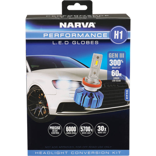 Narva H1 12/24V Gen III LED Performance Globe Kit | Narva 18441