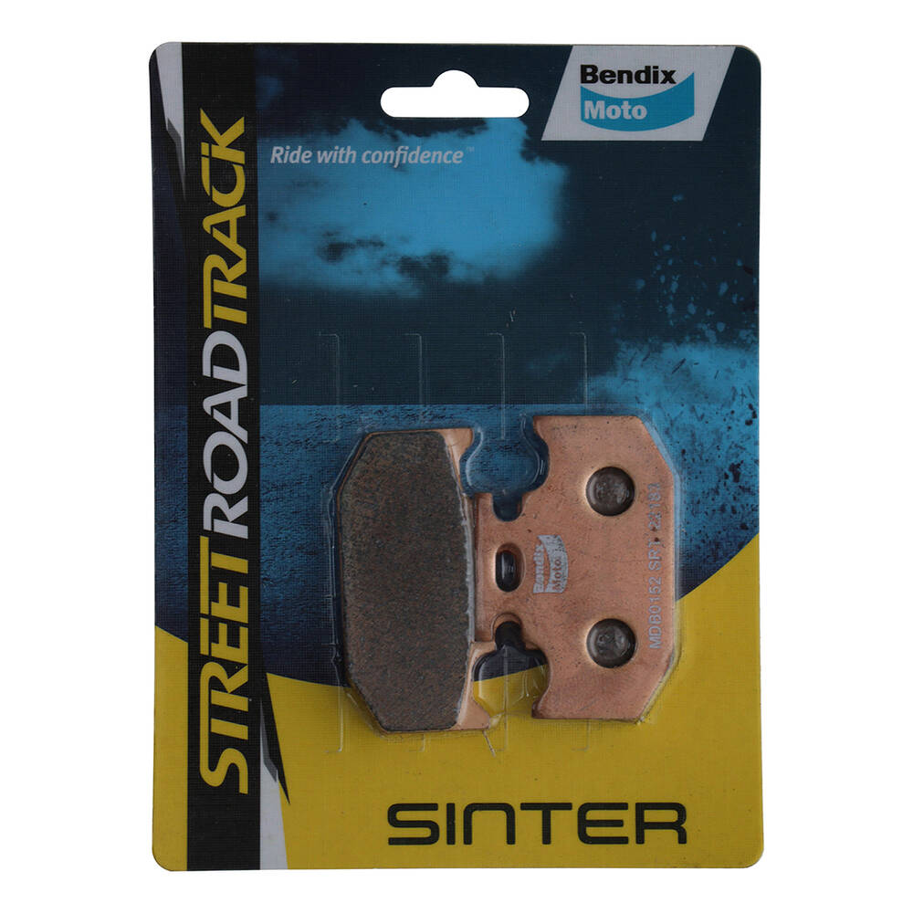 Bendix Street Road Track Motorcycle Disc Brake Pads - MDB0152-SRT