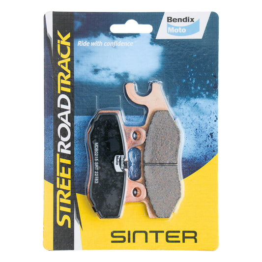 Bendix Street Road Track Motorcycle Disc Brake Pads - MDB0215-SRT